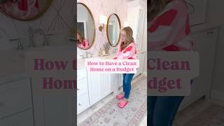 Budget Friendly Home Cleaning! #budgetfriendly #shorts #affordable