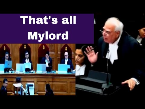 Kapil Sibal to CJI DY Chandrachud, Supreme court