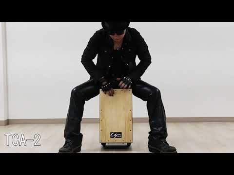 友澤木工製　カホン　比較動画　Cajon　TCA-1、TCA-2、ＴＣＡ-3　short版