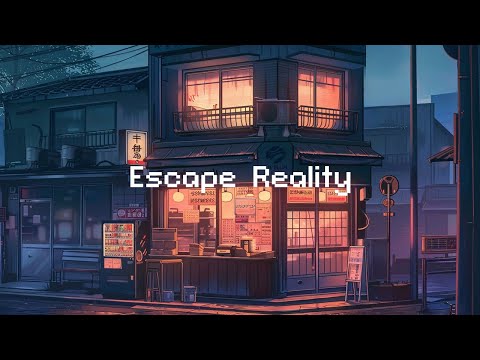 Escape Reality 🌆 1980s lofi hip hop 💜 Chill Beats To Relax / Study To