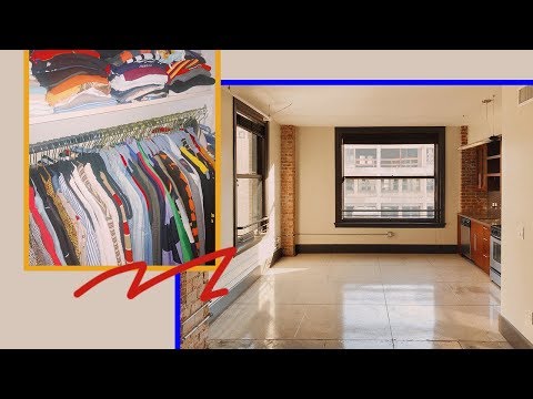 The Apartment Series: Downsizing My Closet & Empty Apartment Tour @kel.lauren