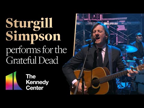 Sturgill Simpson performs “Ripple” with Jerry Garcia for the Grateful Dead | Kennedy Center Honors