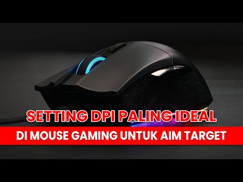 Setting DPI Paling Ideal di Mouse Gaming untuk Aim Target!!