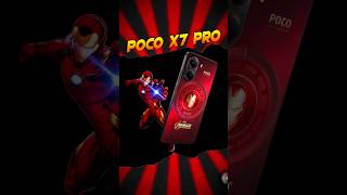 Poco X7 Pro 5G - Iron Man Edition 🔥🚀 Dimensity 8400 Ultra ⚡ poco x7 pro 5g unboxing 🤯 #shorts