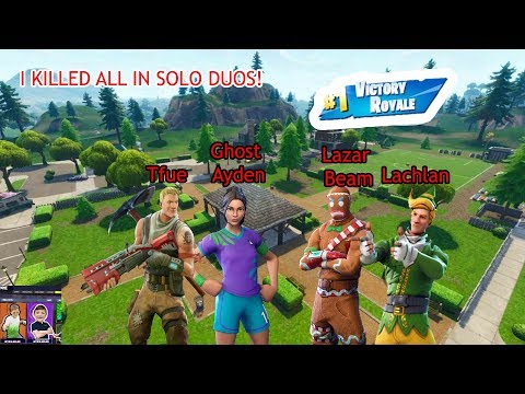 Beating Pro Players In Fortnite