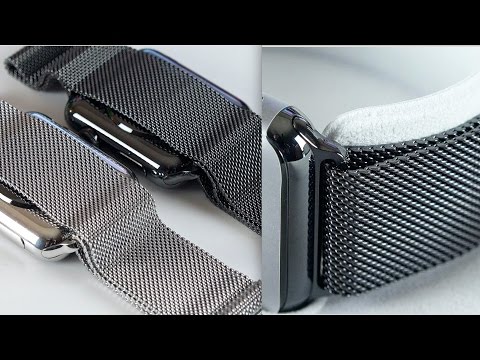 Apple Watch Space Black Milanese Loop: Review