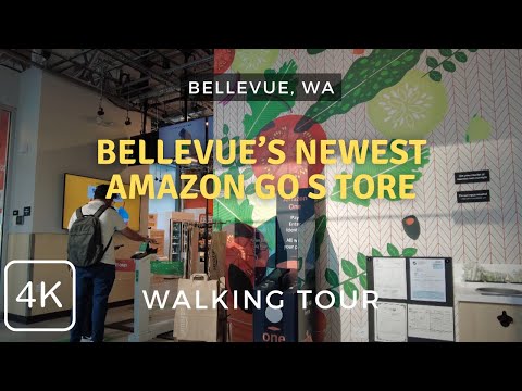 Let's Get Coffee at the New Amazon Go in Downtown Bellevue, WA 2024