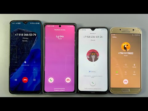 Incoming Call Samsung Galaxy Note 20 + Infinix X676C + Samsung Galaxy A7 + Redmi Note 8