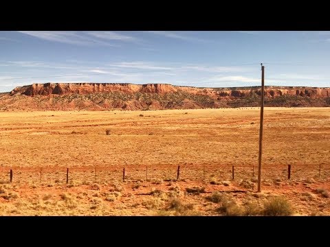 DESERT RIDE  - RELAXING VIDEO w/Train sounds