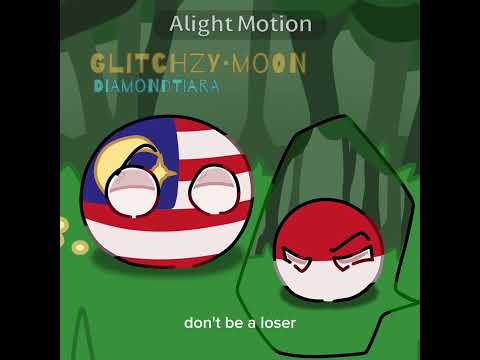 Don't Be A Loser! #countryballs #countryhumans #shorts