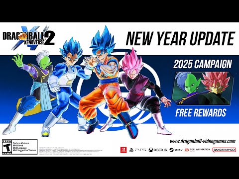 *NEW* YEAR (2025) XENOVERSE 2 UPDATE! - Dragon Ball Xenoverse 2 Free Update