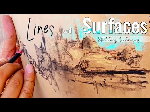 What Makes a Sketch Come Alive? Lines vs. Surfaces