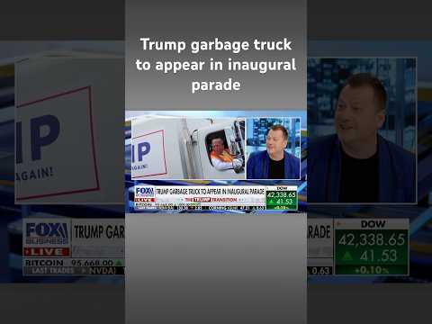 Trump’s iconic garbage truck to be featured in inaugural parade #shorts