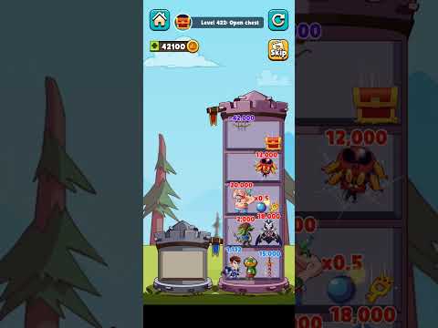 Max Level Hero Tower War All Levels New Update Android , ios Shorts # 422