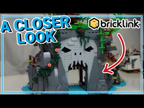 LEGO Ominous Isle: a closer look