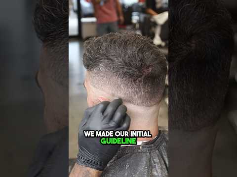 Beginner barber asks “do I always use the fade down technique” @icuthair4fun #barberlife #barbers