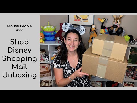 Shop Disney Shopping Mail Unboxing #99