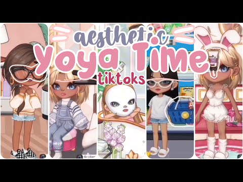 🧁45 minutes of Aesthetic Yoya Time (routines, roleplay, cooking etc.)| Yoya Time Game