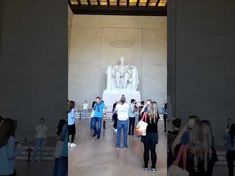 Abrahamlincon temple#washington#abrahamlincon#president#usa#travel#trending#shortsviral