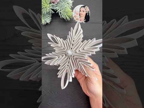 WoW! Christmas Craft | 3D Christmas Snowflake | Christmas Decor