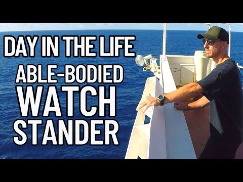 DAY IN THE LIFE OF A MERCHANT MARINER | ABLE-BODIED SEAMAN | WATCH STANDER | LIFE AT SEA