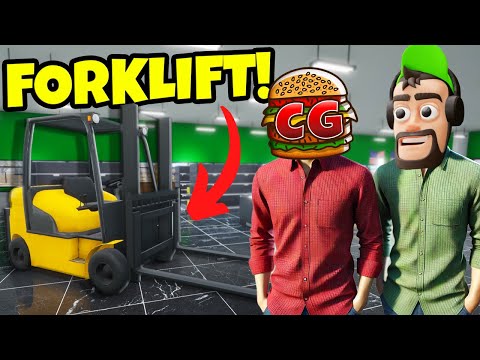 We Bought the NEW Forklift for Our Supermarket! (Grocery Store Simulator)