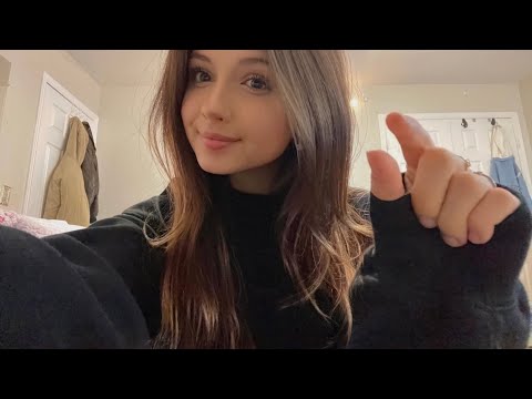 ASMR Plucking Negative Energy with Rambling