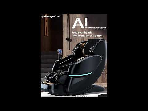 Zenith Full Body Shiatsu Massage Chair, 57-Inch Extra Long SL-Track, Auto-Extendable Footrest