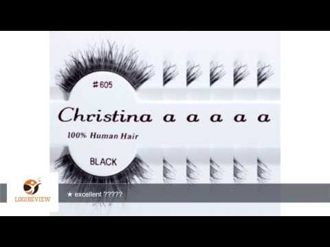 Christina 6 packs Eyelashes - #605 | Review/Test