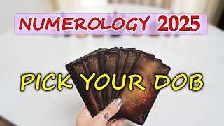 Numerology Predictions 2025 | PICK YOUR DOB |1-9 Mulank 2025 Numerology Prediction। Prediction 2025