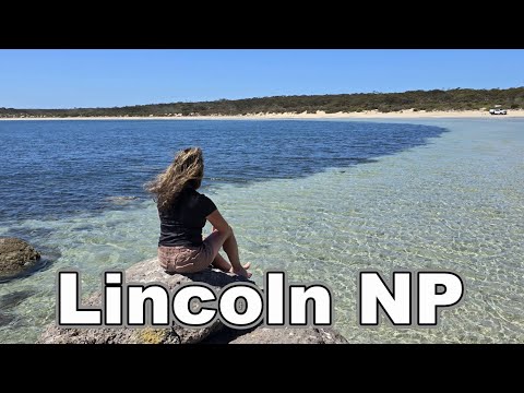 Exploring Lincoln National Park, Eyre Peninsula, South Australia.