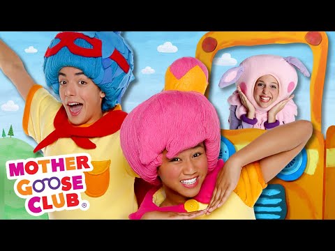 The Wheels on the Bus + More | Mother Goose Club Nursery Rhymes