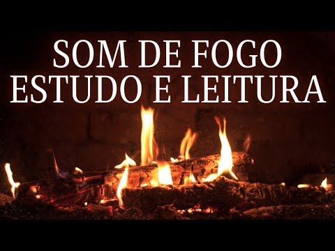 Som Suave de Fogo para Leitura e Concentração | 1 hora