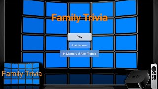 Family Trivia Night [4K60, Apple TV 4K (2nd generation) Gameplay]