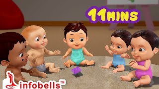 Veri Veri Gummadi Pandu-Baby play | Telugu Rhymes & Kids Songs | Infobells #telugurhymes #babysongs