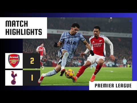 Arsenal - Tottenham Hotspur | 2-1 | Highlights | Premier League 2024-25 | Arsenal Tottenham