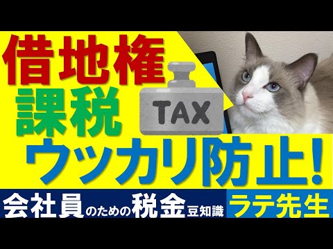 【借地権】親の土地に家を建てる方は必見!/猫好き税理士