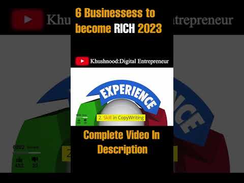 6 Businesses to become rich in 2023 #youtubeshorts #trending #digitalkhushnood #marketingexpert