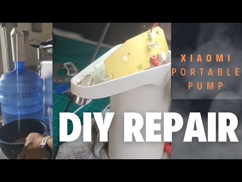 DIY REPAIR : Xiaomi Portable Water Pump Dispenser | How to Open | Defective USB Port