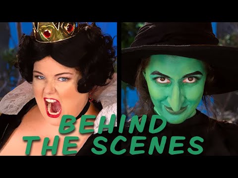 QUEEN OF HEARTS vs WICKED WITCH Behind the Scenes (Princess Rap Battle) *explicit*