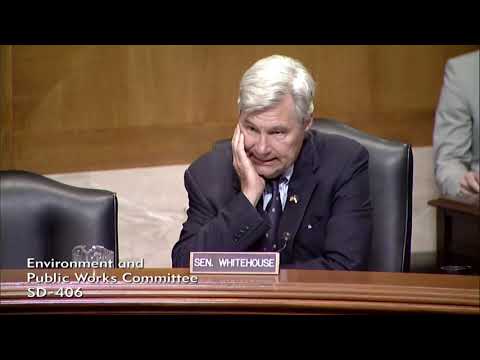 Sen. Whitehouse Speaks on the Narragansett Tribe, Invasive Species, and RISEE in an EPW Hearing