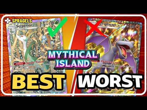 BEST & WORST Cards In Mythical Island | Pokemon TCG Pocket