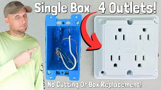 The GENIUS 4 Outlet Receptacle That Almost Nobody Knows About | How To Install