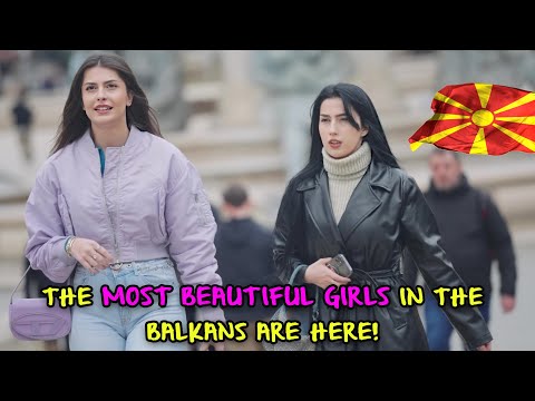 Life in SKOPJE MACEDONIA ! A Country of  EXTREMELY YOUNG SEXY GIRLS and CASINOS - TRAVEL DOCUMENTARY