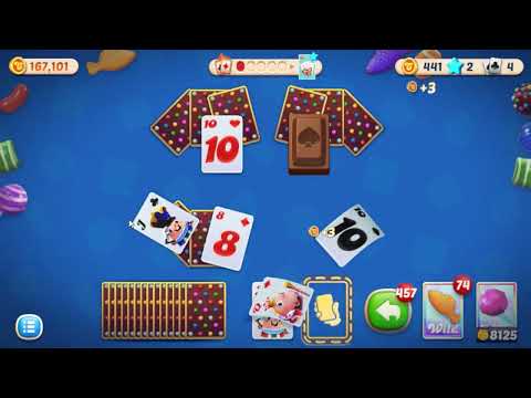 Candy Crush Solitaire Level 606 - NO BOOSTERS GAMEPLAY 🍬🃏 | SKILLGAMING ✔️