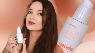 Neude Skincare *New Launch* C-Bionic 20% Vitamin C Face Serum review 🤍