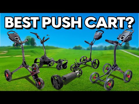 The BEST Golf Push Carts of 2025 (So Far)