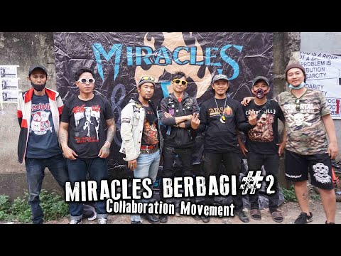 MIRACLES BERBAGI #2 Kolaburasi Bersama Perpustakaan Jalanan Aksara Bangsa & Punk Petukangan Crew