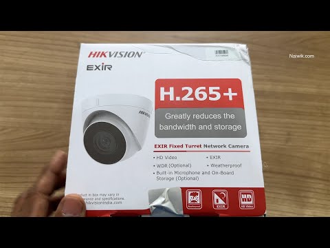 Hikvision EXIR 2MP iP Dome camera | unboxing