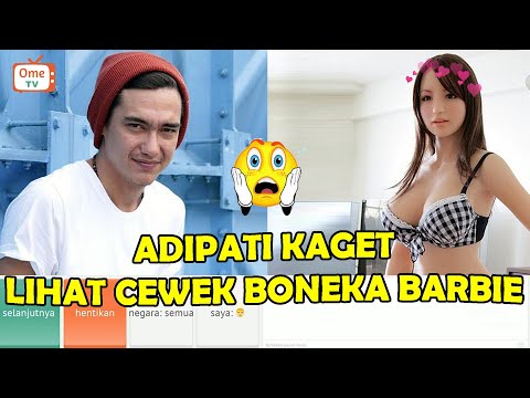 ADIPATI DOLKEN MEETS A BEAUTIFUL BULE GIRL LIKE A BARBIE DOLL..